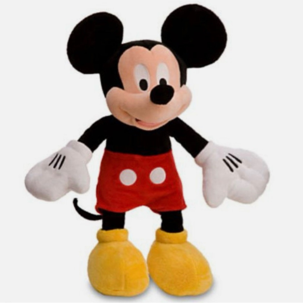 Mickey Mouse Disney Parks Authentic Original Soft Plush Stuffed Toy Souvenir